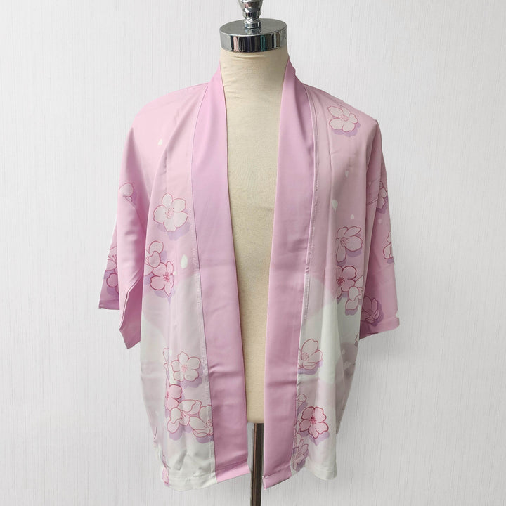 Sakura Clouds Haori | Kimono Cardigan