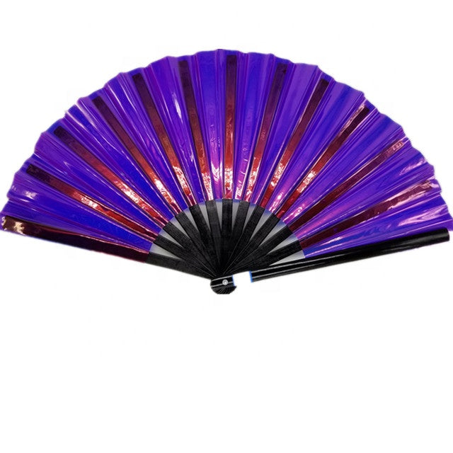 Purple Iridescent Fan